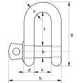 Dee Screw Pin