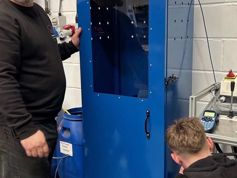 New 5 Tonne Vertical Tensile Test Machine Installed