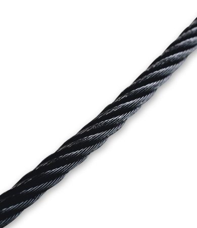 Galvanised Black Wire Rope