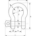 G-4161 Bow Screw Pin