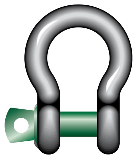 Bow Shackle Screw Pin
