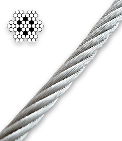 7x7 stainless steel wire rope