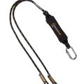 Twin Leg rope Lanyard and shock absorber
