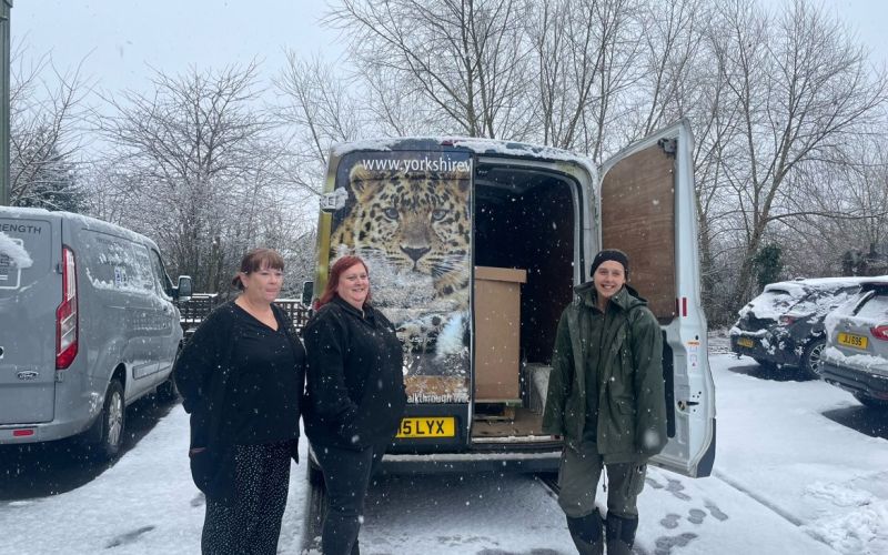 Donation To Yorkshire Wildlife Park