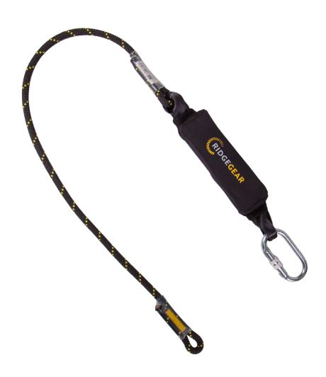Single Leg Rope Lanyard with Shock absorbers