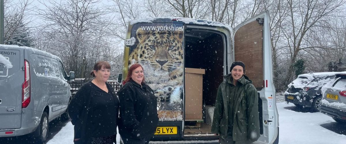 Donation To Yorkshire Wildlife Park