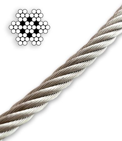 Galvanised Wire Rope 7x7