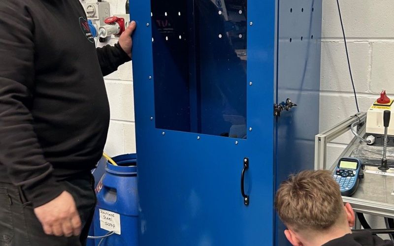 New 5 Tonne Vertical Tensile Test Machine Installed