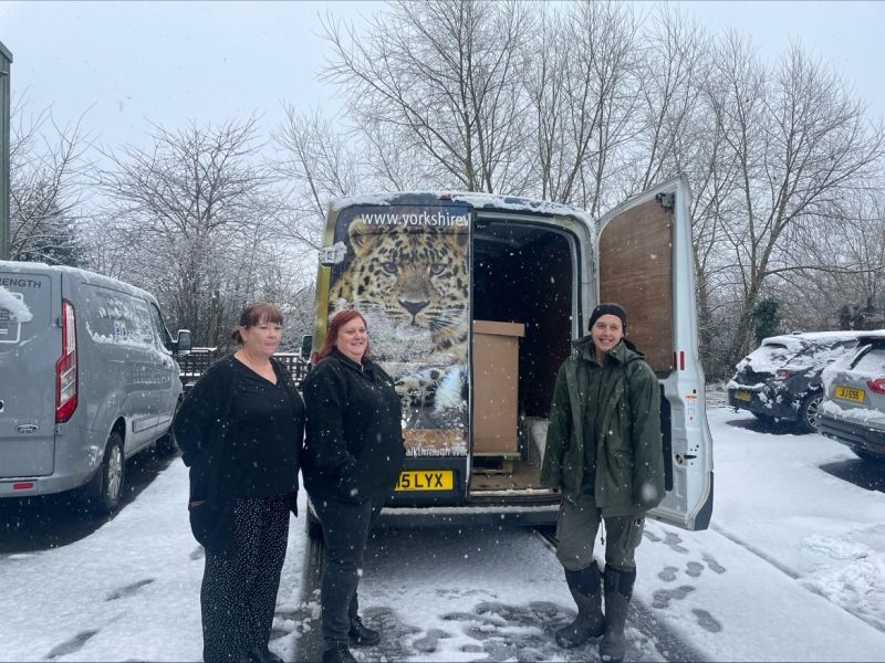 Donation To Yorkshire Wildlife Park