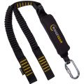 Twin Leg Elasticated Webbing Lanyard and Shock absorber