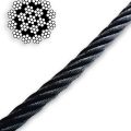 Black Galvanised Wire 19x7