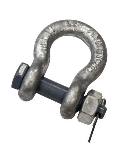 Safety Bow Shackle Blue Pin