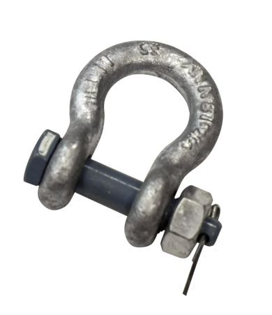 Safety Bow Shackle Blue Pin