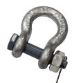 Safety Bow Shackle Blue Pin